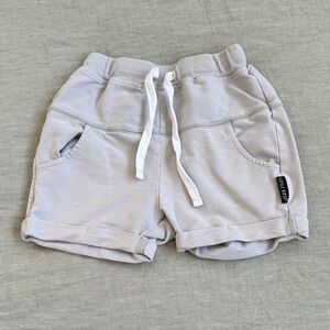 Little Bipsy Light Gray Kids Shorts